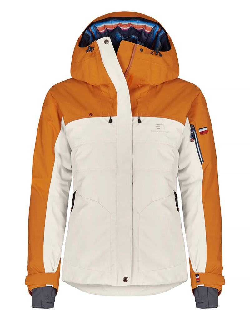 Oranje ski jas dames sale