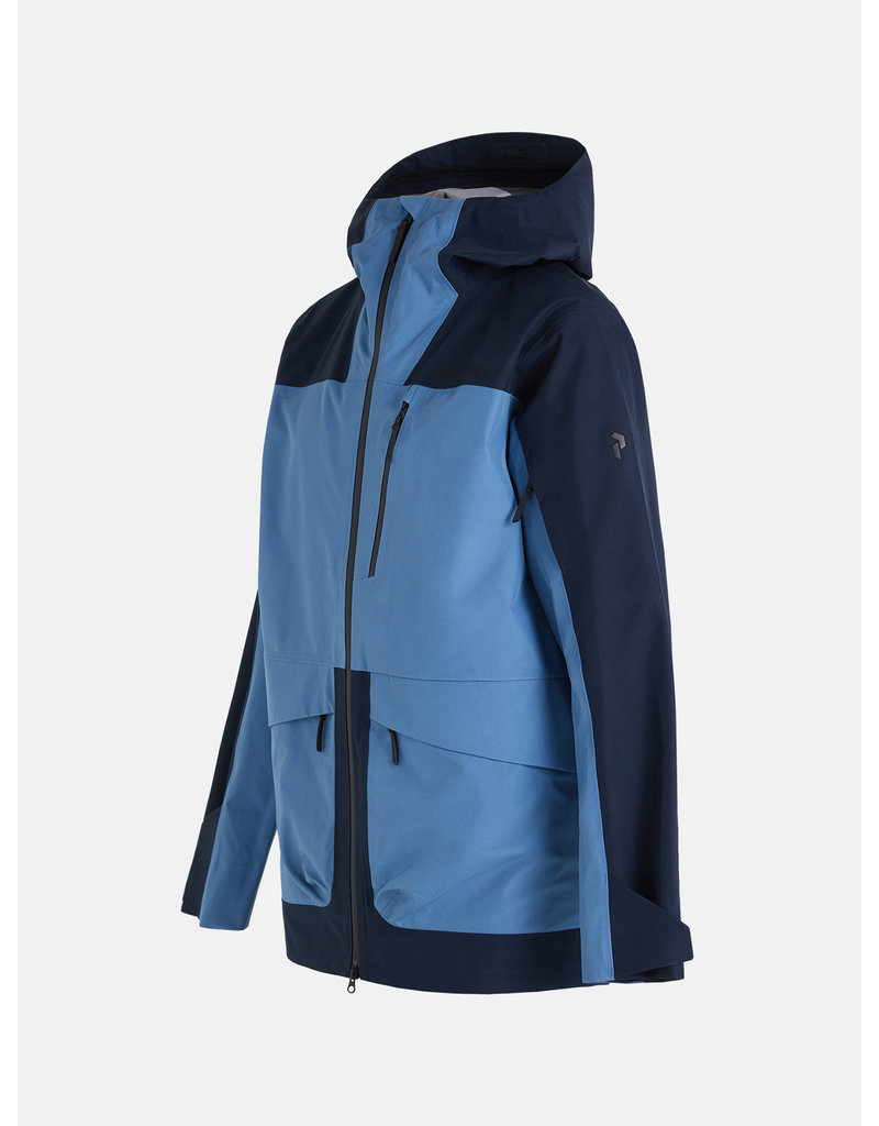 Peak Performance M Vertical 3L Gore-Tex Jacket Blue Shadow