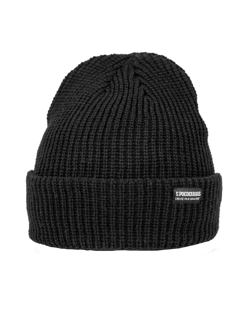 beanie zwart