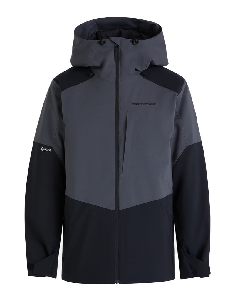 Peak Performance Pact Jacket Black Motion Grey L