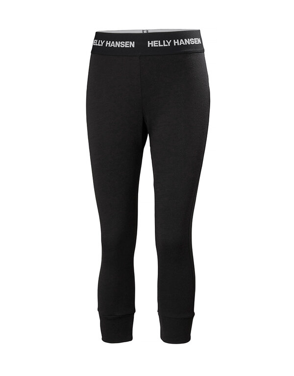 Helly Hansen Lifa Merino Midweight 3/4 Pant Woman - Black