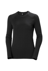 Helly Hansen Lifa Merino Midweight Crew Woman - Black