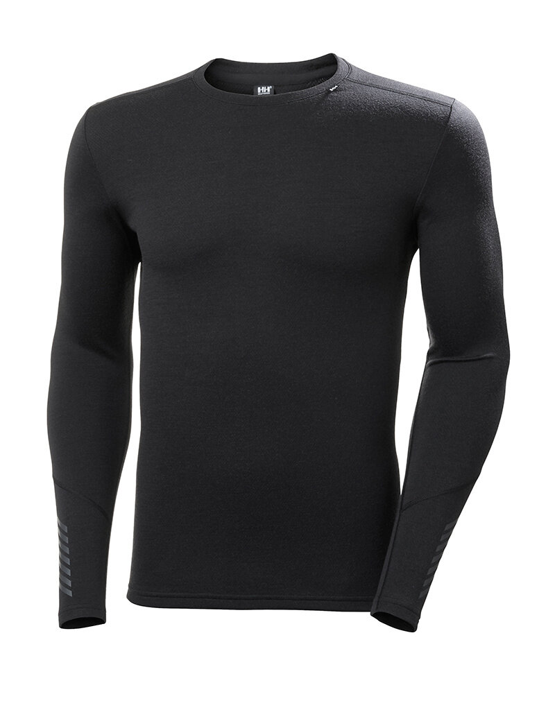 Helly Hansen Lifa Merino Midweight Crew Man - Black