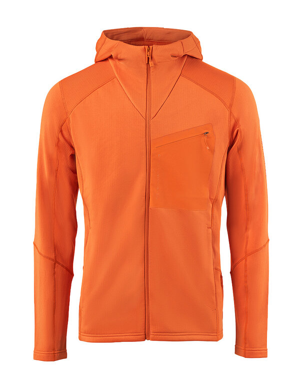 The Mountain Studio Techno Stretch Mid Hood - Burnt Orange