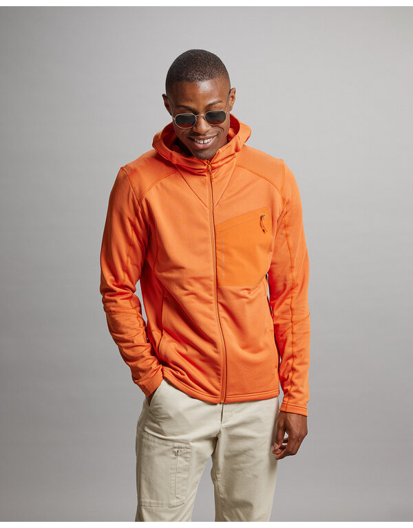 The Mountain Studio Techno Stretch Mid Hood - Burnt Orange