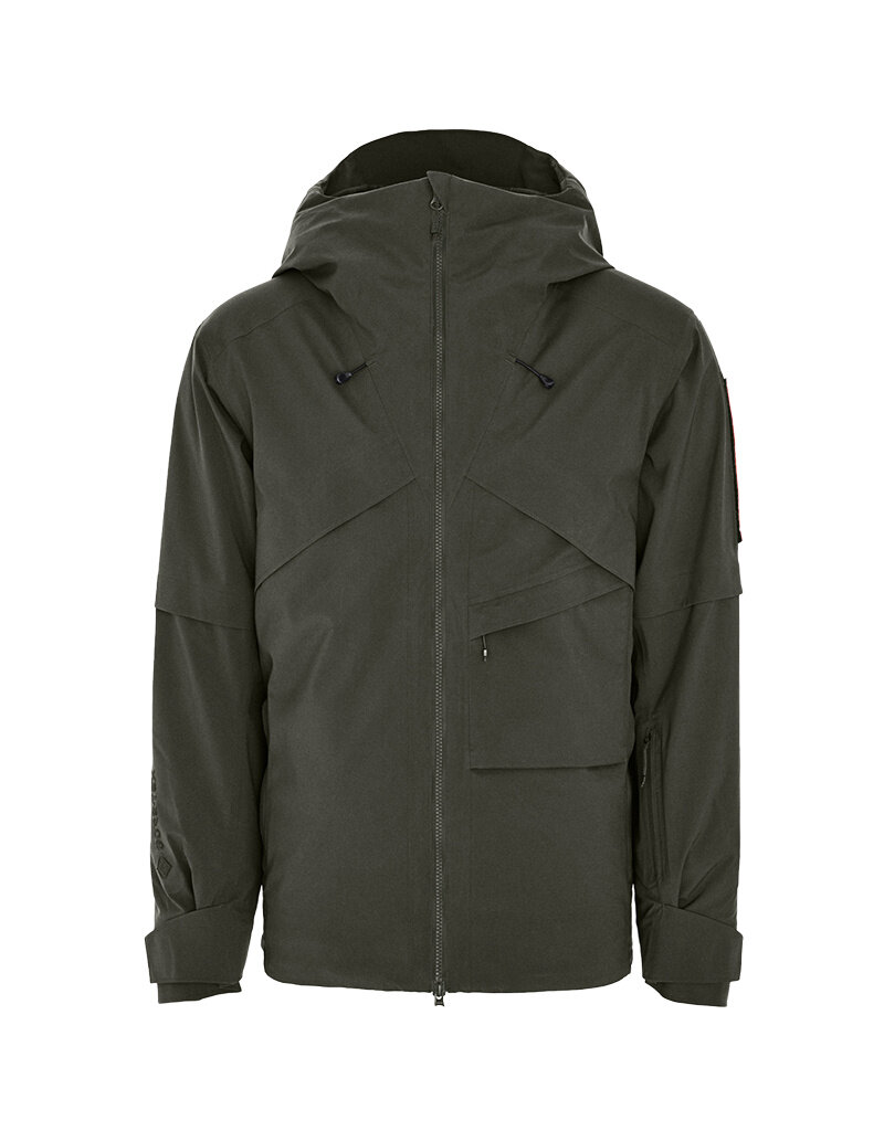 The Mountain Studio Gore-tex 2L Stretch Insulated Jacket - Forest Green