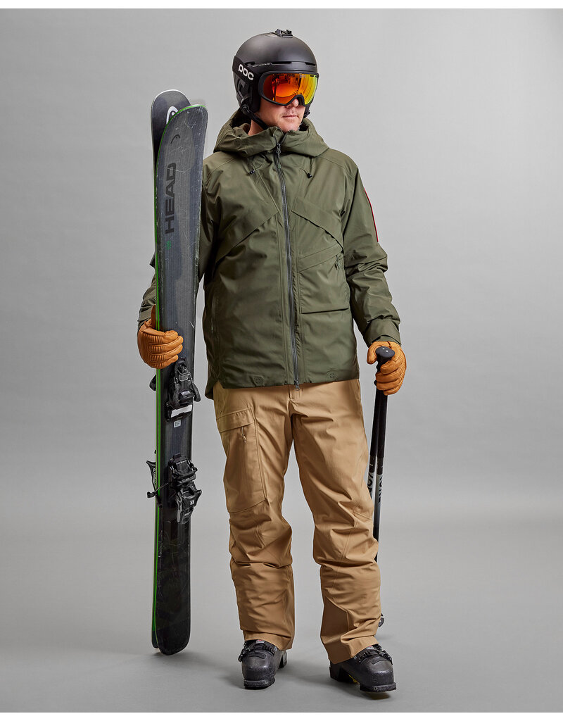 The Mountain Studio Gore-tex 2L Stretch Insulated Jacket - Forest Green