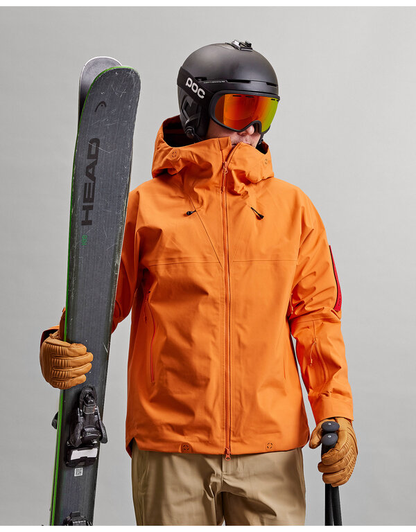 The Mountain Studio Gore-tex 3L Soft Backing Jacket - Burnt Orange