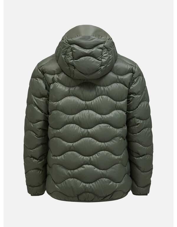 Peak Performance Helium Down Hood Jacket - Pine Needle