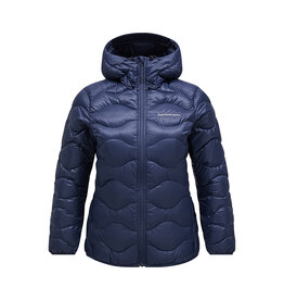 Peak Performance W Helium Down Hood Jacket - Blue Shadow