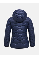 Peak Performance W Helium Down Hood Jacket - Blue Shadow