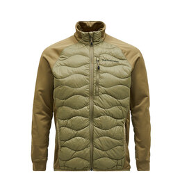 Peak Performance Helium Down Hybrid Jacket - Snap Green