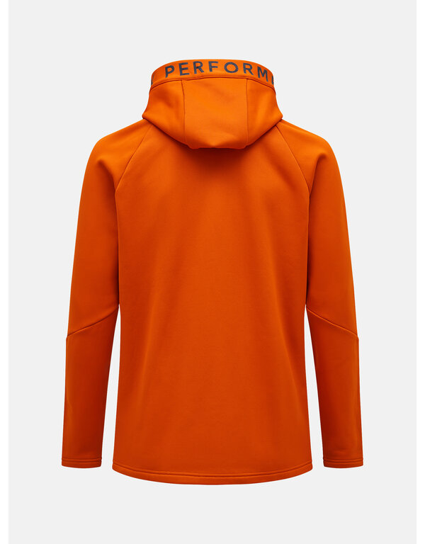 Peak Performance Rider Zip Hood - Gold Flame