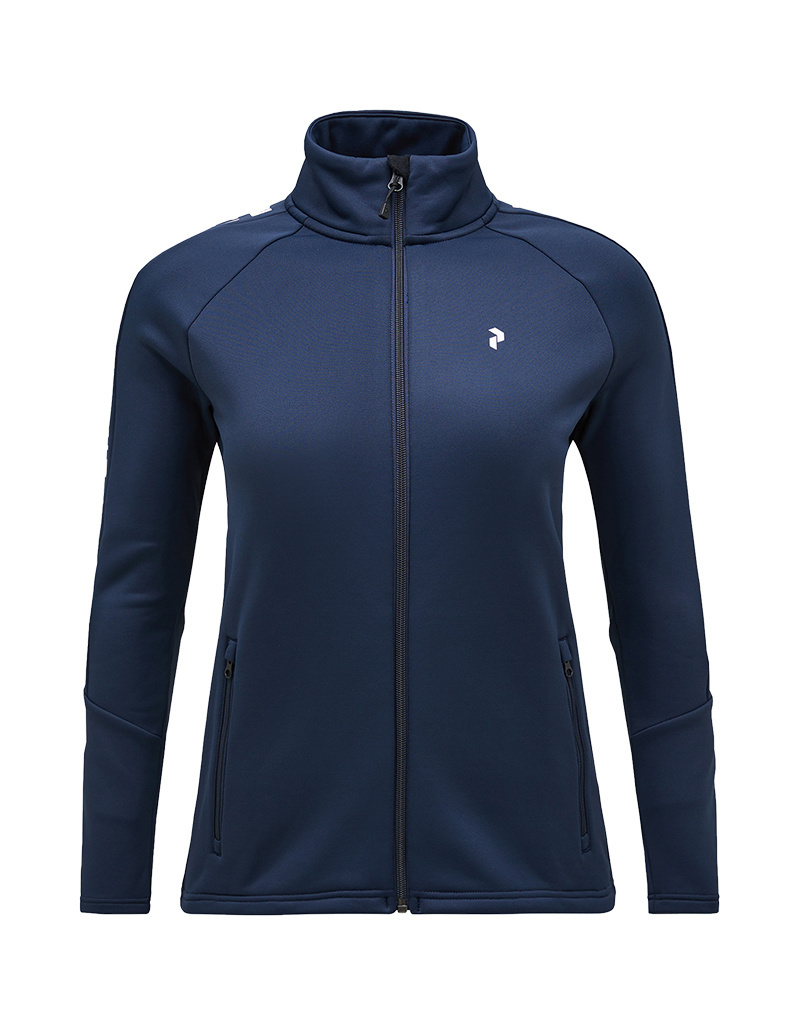 Peak Performance W Rider Zip Jacket Blue Shadow Ski Center