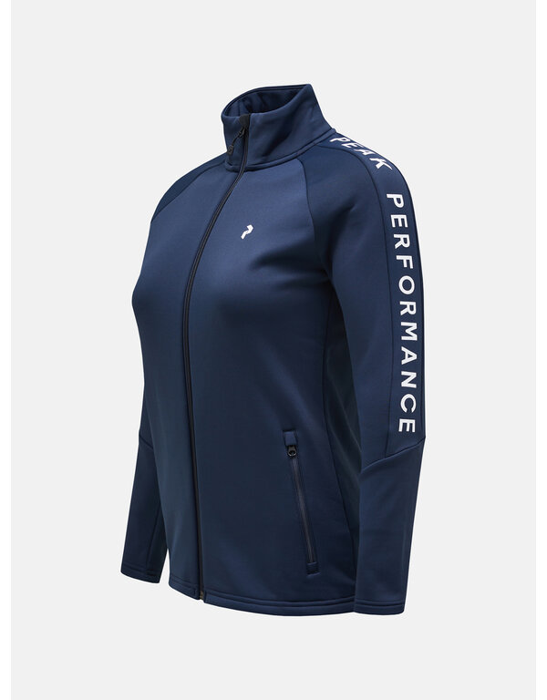 Peak Performance W Rider Zip Jacket - Blue Shadow