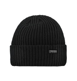 Poederbaas Royal Rib Beanie - Black