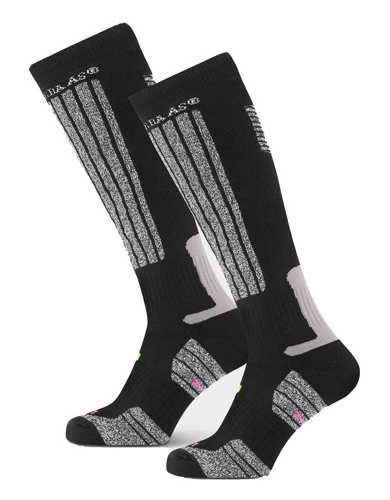 Poederbaas Ski Socks 2-pack - Black