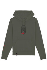 VAN DEER-Red Bull Sports Van Deer Logo Hoody - Khaki