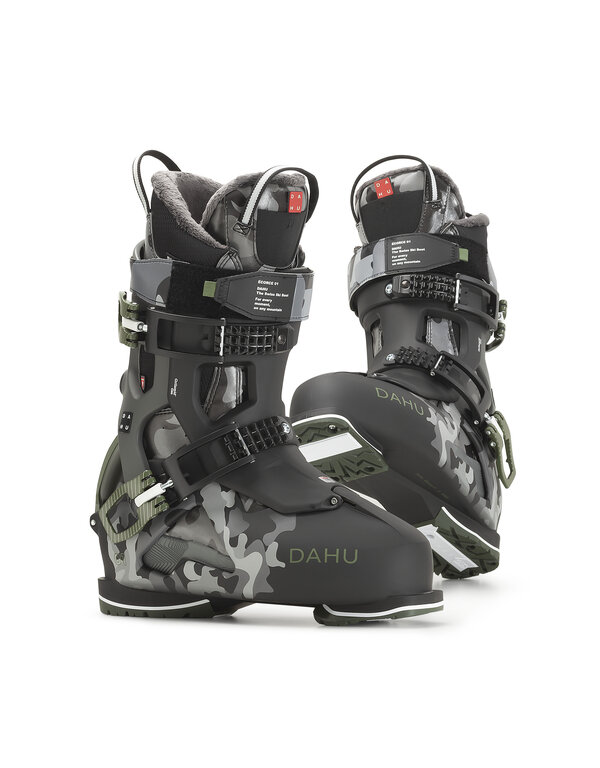 Dahu Ecorce 01 Men - Basalt Black/Green Camo