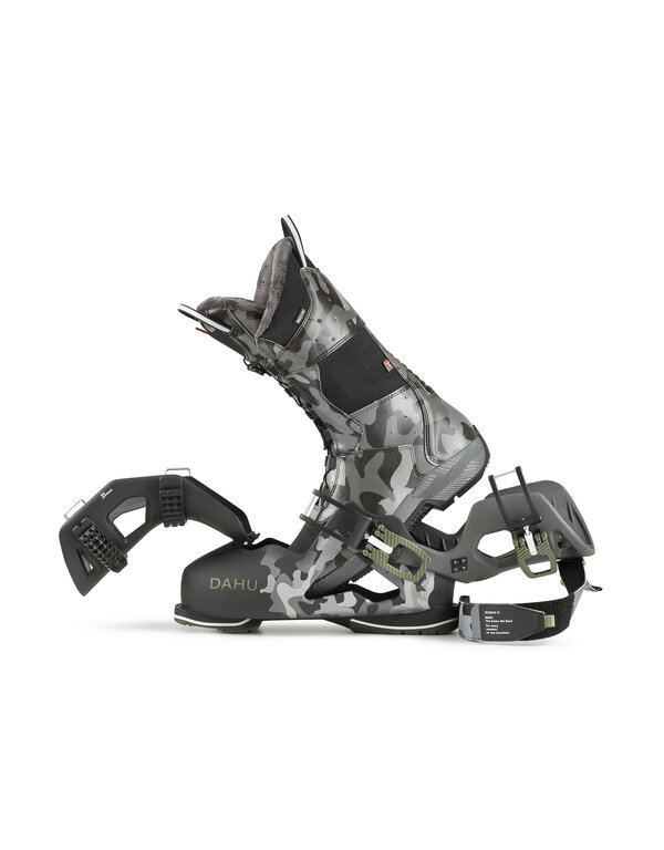 Dahu Ecorce 01 Men - Basalt Black/Green Camo