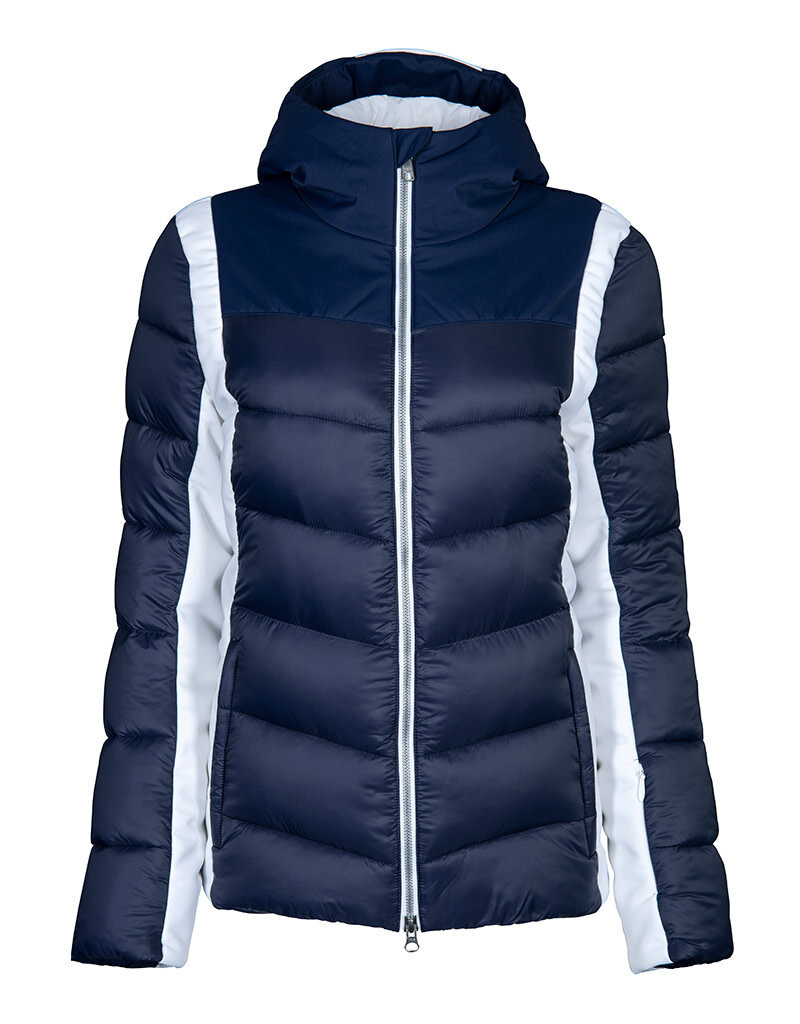 Stöckli Style Dames Ski Jas Navy White