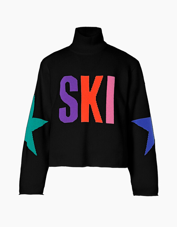 Goldbergh Calore Longsleeve Knit Sweater - Black