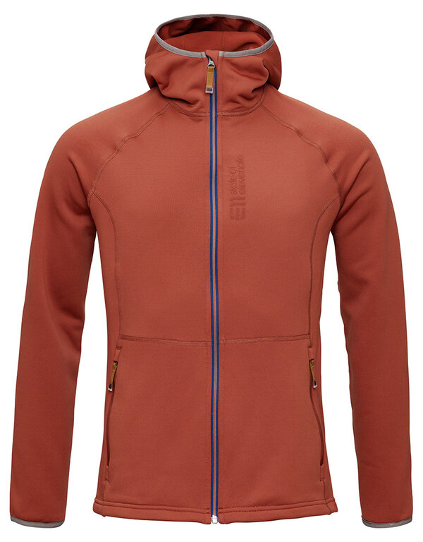 State of Elevenate M Skiers Fleece Hood - Copper