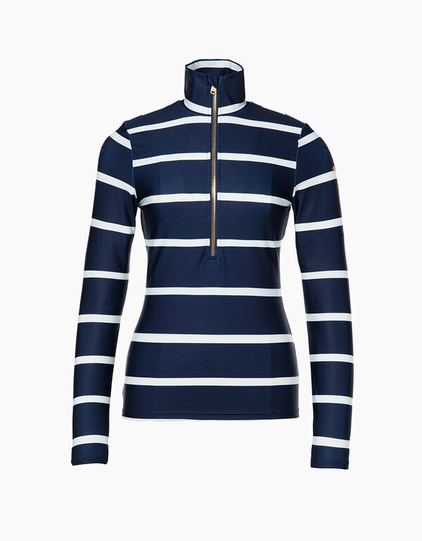 Goldbergh Maxime Ski Pully - Breton Stripe Blue