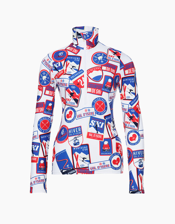Goldbergh Collect Ski Pully - White
