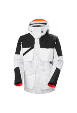 Helly Hansen Ullr D Heritage Long Jacket - Grey Fog Snow Camo AOP