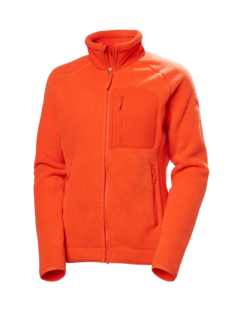 Helly Hansen W Imperial Pile Block Jacket - Cherry Tomato