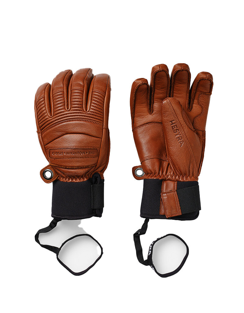 The Mountain Studio TMS & Hestra Leather Glove - Delicioso Brown
