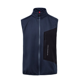 The Mountain Studio Tecno Grid Fleece Vest - Eclipse