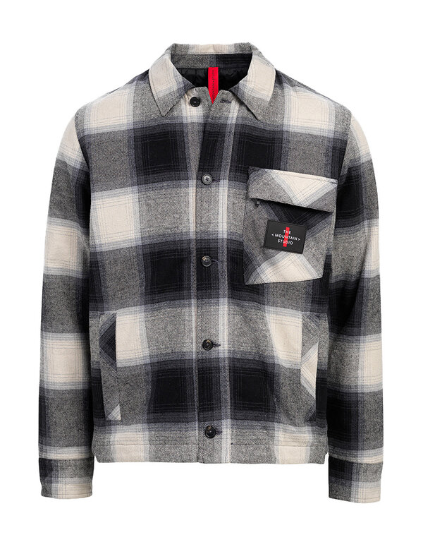 The Mountain Studio Padded Overshirt - Black Onyx