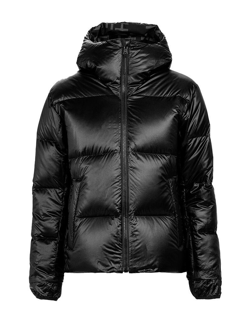 The Mountain Studio W Pertex Reversible Tecno Down Jacket - Black Onyx