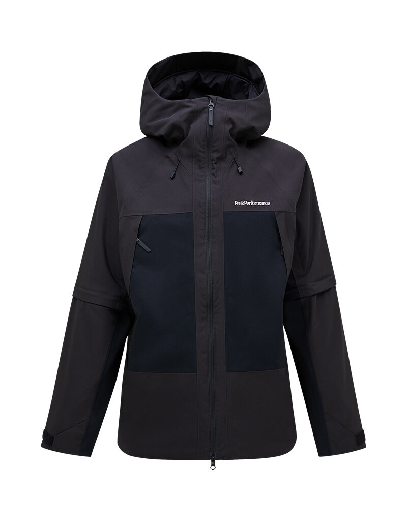 Peak Performance M Edge Insulated Jacket - Offblack/Black