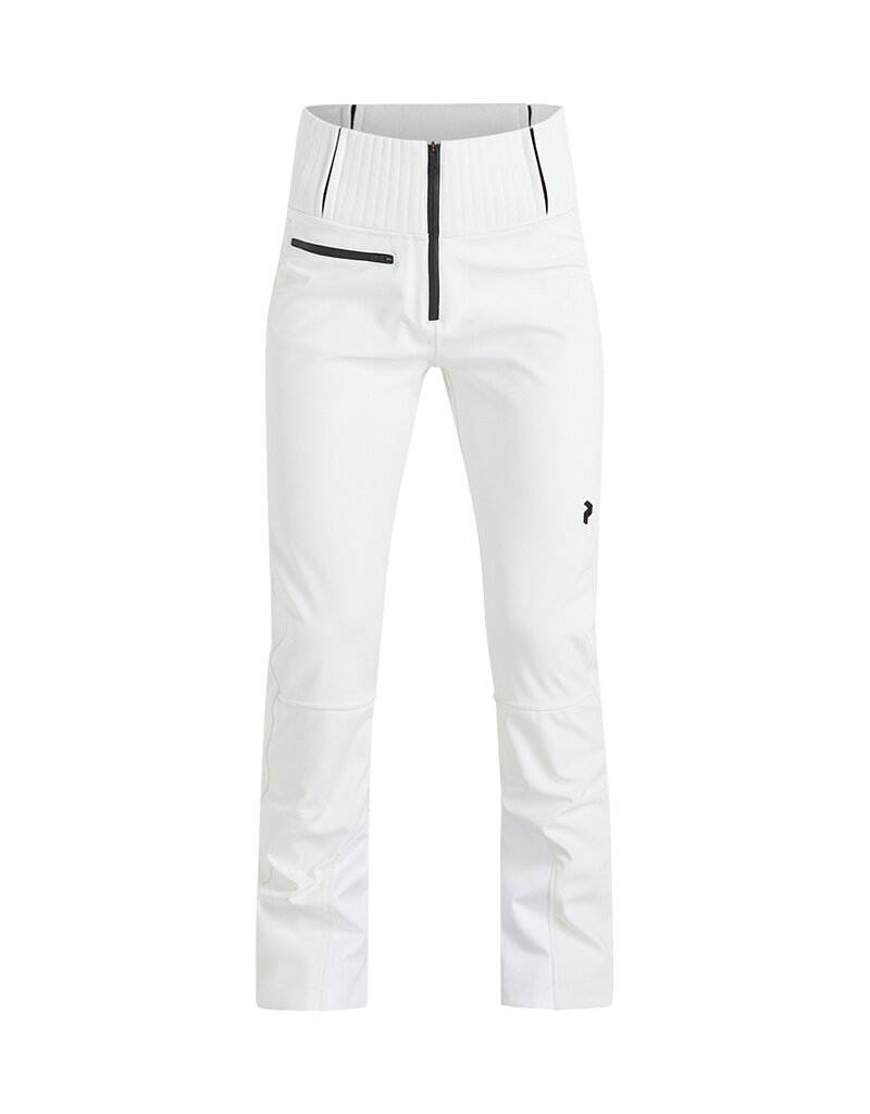 Peak Performance W High Stretch Pants - Offwhite