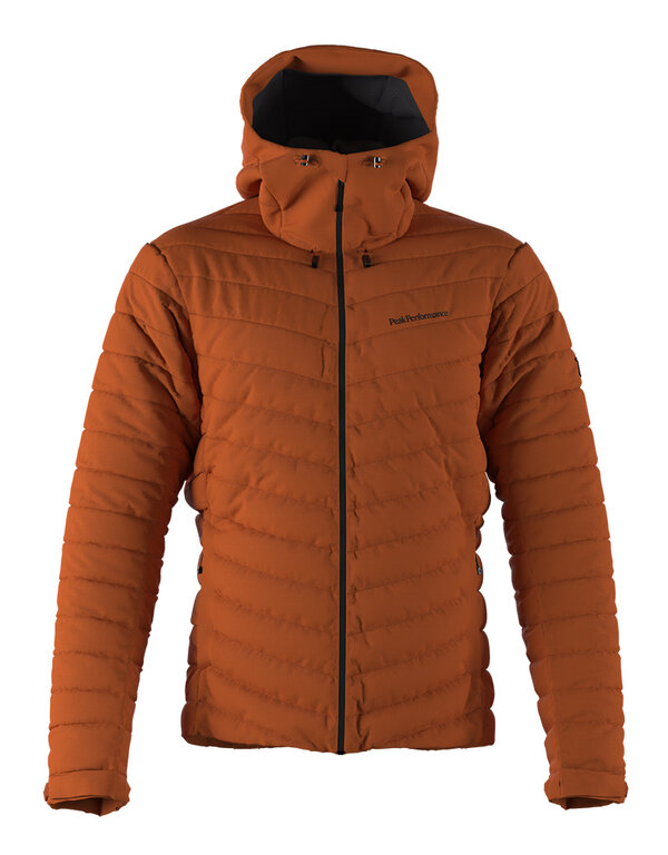 Peak Performance M Frost Ski Jacket - Gold Flame