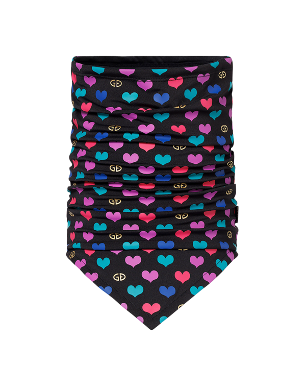 Goldbergh Cupid Neckwarmer - Cuori Maschera