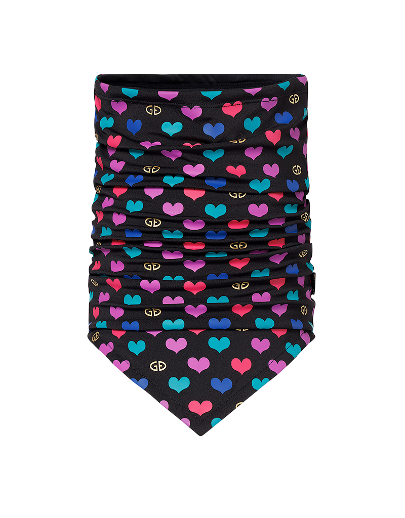 Goldbergh Cupid Neckwarmer - Cuori Maschera
