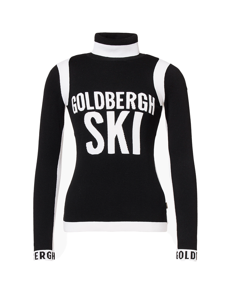 Goldbergh Noemi Longsleeve Knit Sweater - Black