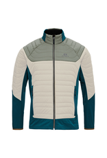 State of Elevenate Hybrid Jacket - Dark Steel Blue/Ecru