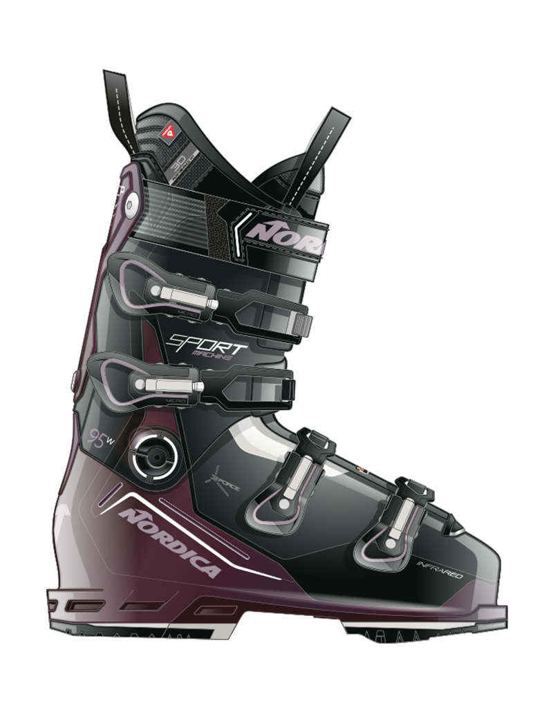 Nordica Sportmachine 3 95 W (GW) - Black/Purple