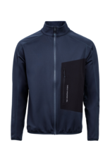 The Mountain Studio Techno Grid Fleece T-Neck - Eclipse