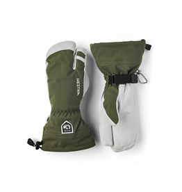 Hestra Army Leather Heli Ski 3f - Khaki
