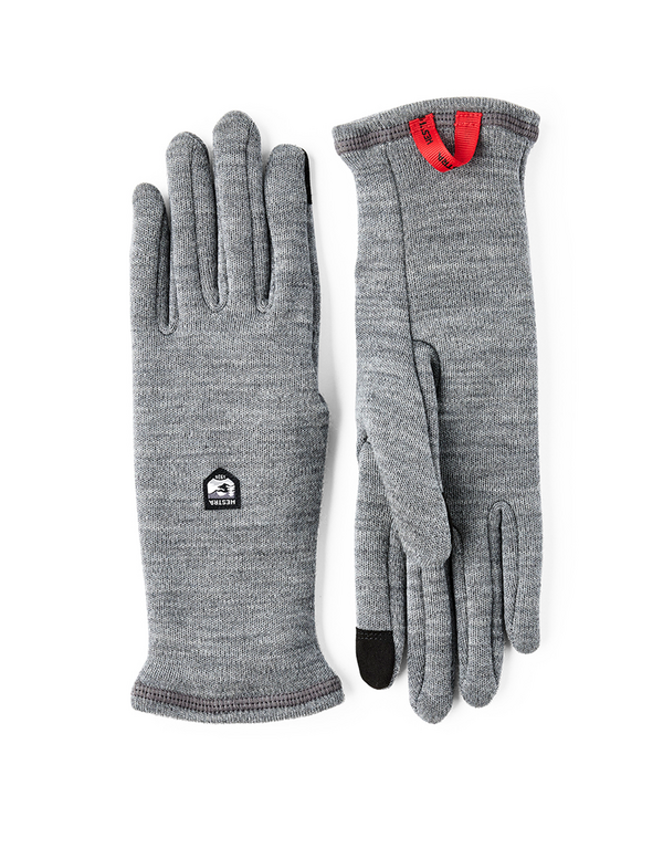 Hestra Gravita Merino Liner 5f - Grey