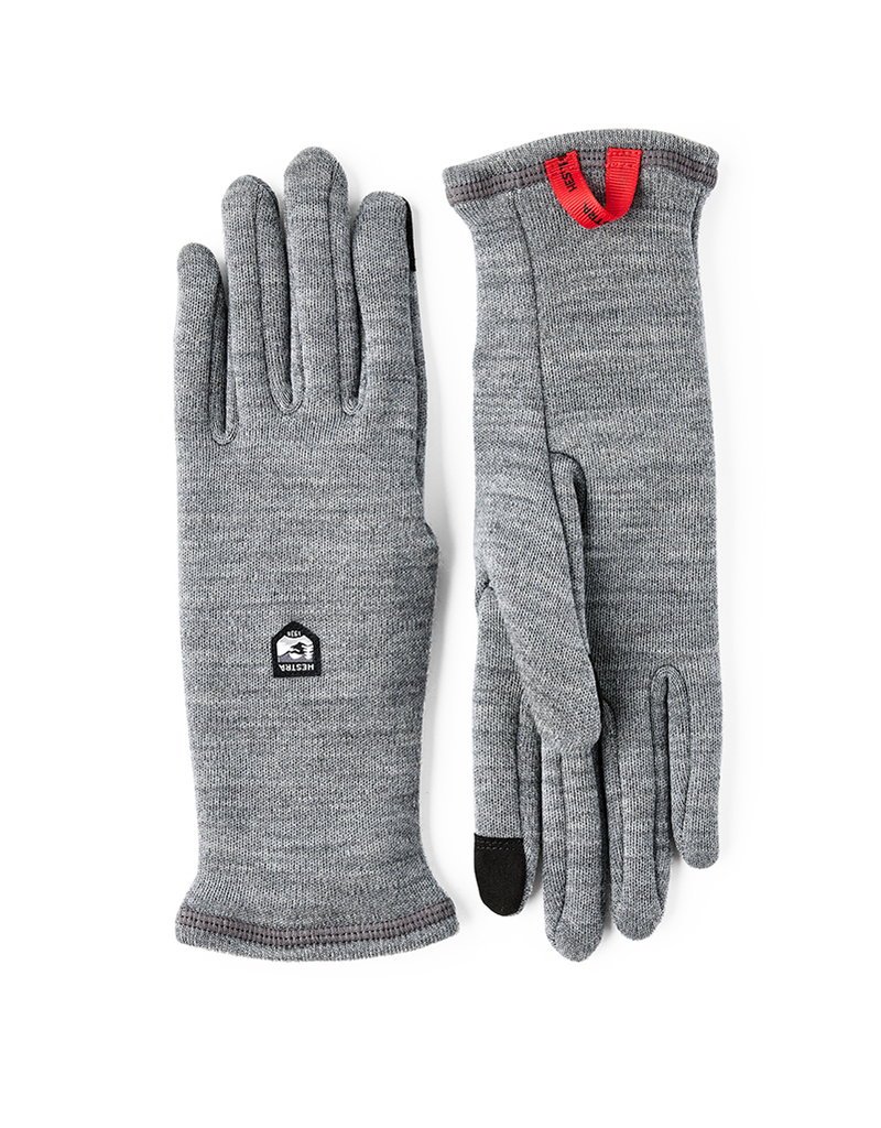 Hestra Gravita Merino Liner 5f - Grey