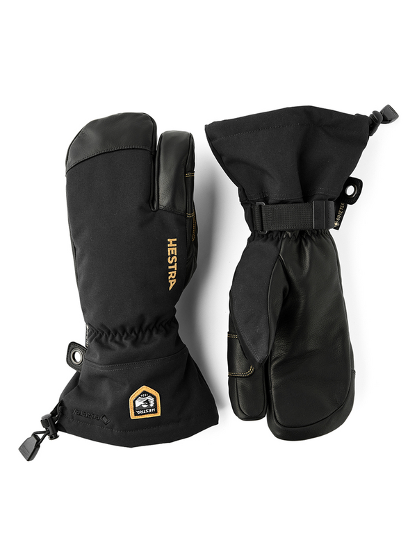 Hestra Army Leather Gore-Tex 3f - Black/Black