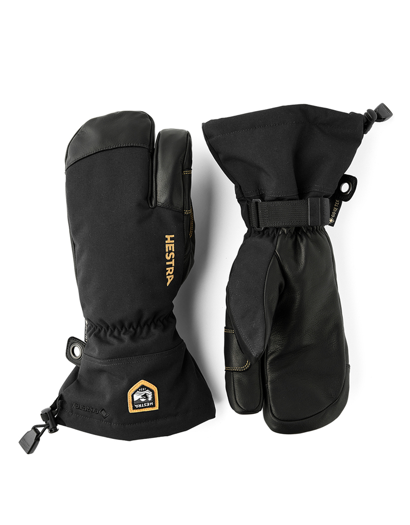 Hestra Army Leather Gore-Tex 3f - Black/Black