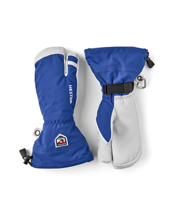 Hestra Army Leather Heli Ski 3f Royal Blue